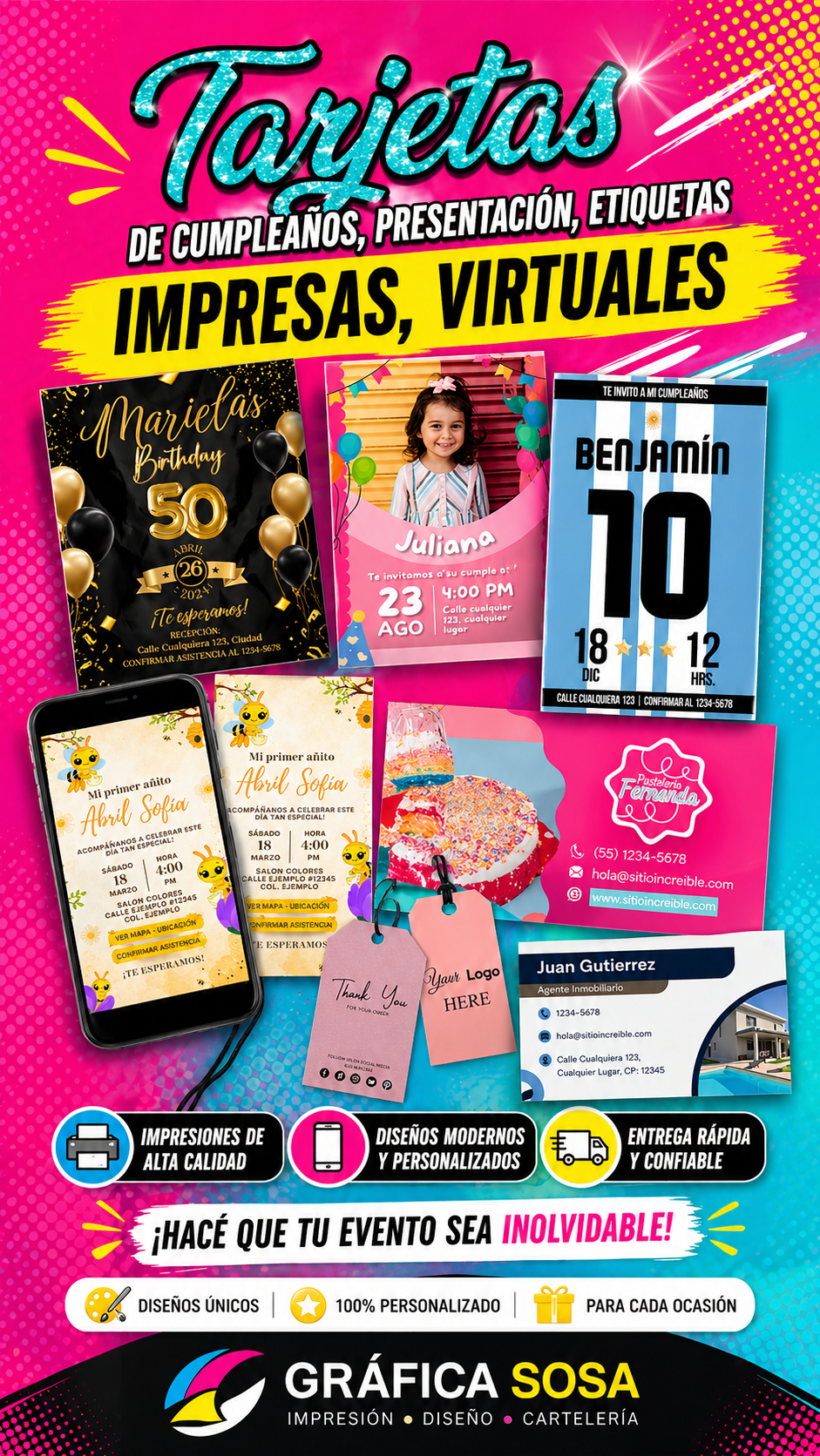 Tarjetas